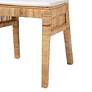 7_Baxton Studio Suci Natural Brown Rattan 2-Piece Dining Chair Set more views