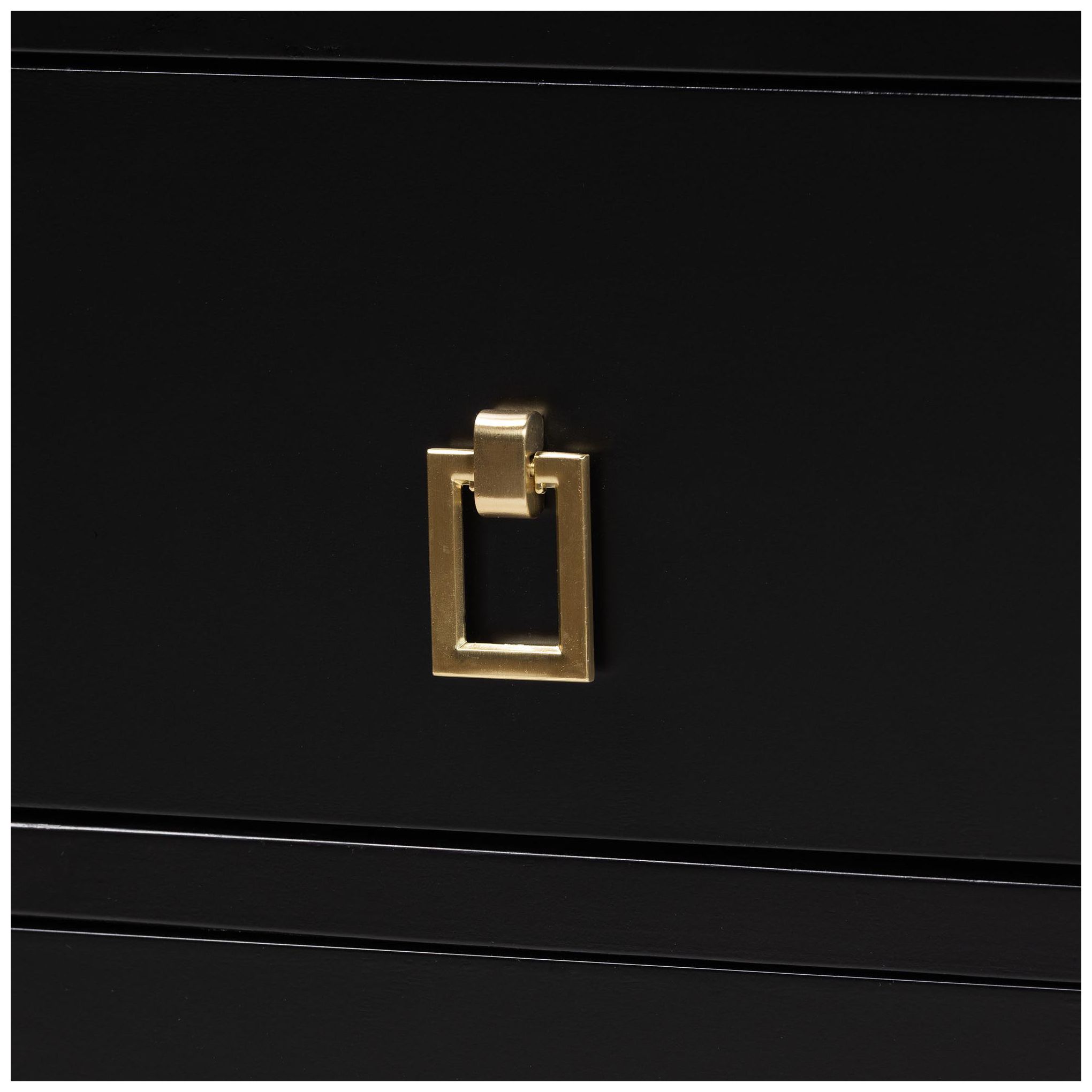 Image 6 Baxton Studio Tamra Black Wood Chest with Drawers, 6-Drawer Storage more views