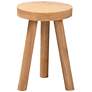 5_Baxton Studio Terah Natural Brown Teak Wood Ottoman Footstool more views