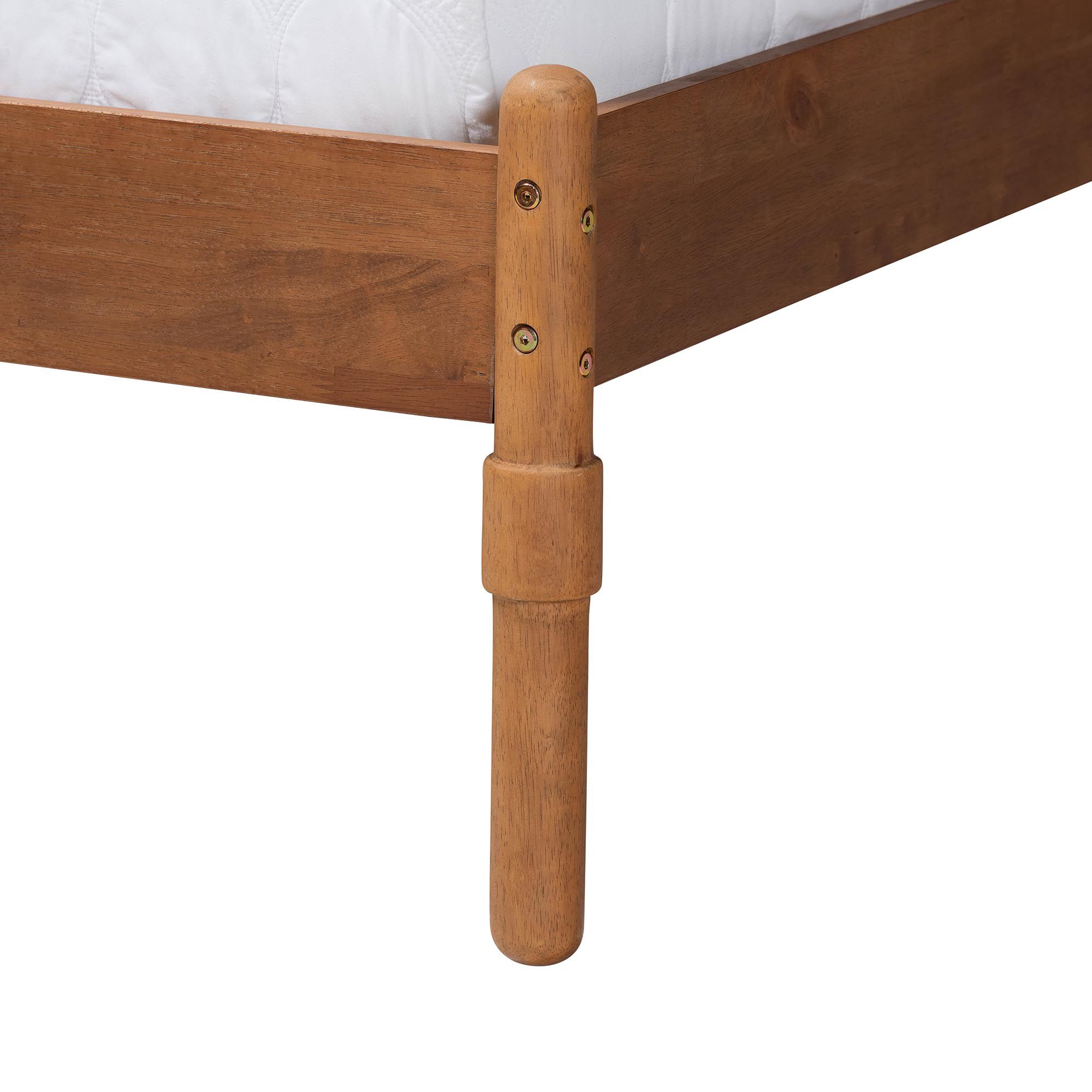 Image 6 Baxton Studio Thatcher Queen Size Platform Bed with Woven Rattan more views