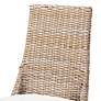 6_Baxton Studio Toby Modern Bohemian Grey Rattan 2-Piece Dining Chair Set more views