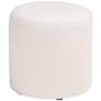 3_Baxton Studio Tori Ivory Boucle Fabric Round Ottoman