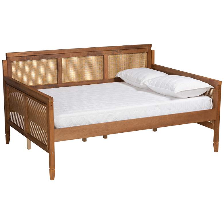 Image 2 Baxton Studio Toveli Ash Walnut Full Size Daybed