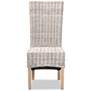 3_Baxton Studio Trianna Whitewashed Rattan Wood Dining Chair more views