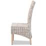 4_Baxton Studio Trianna Whitewashed Rattan Wood Dining Chair more views