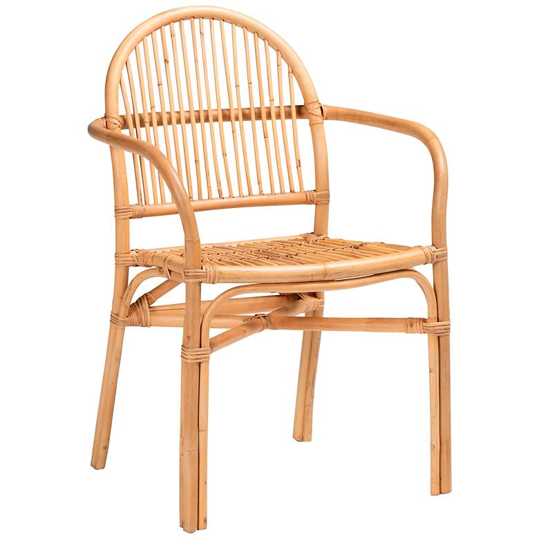 Image 1 Baxton Studio Tugera Natural Brown Dining Chair