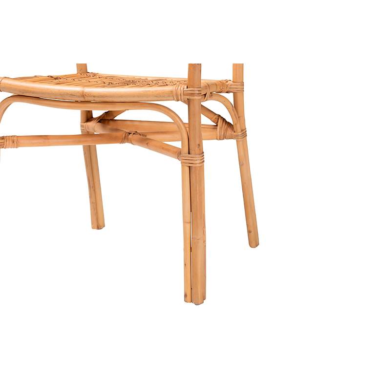 Image 3 Baxton Studio Tugera Natural Brown Dining Chair more views