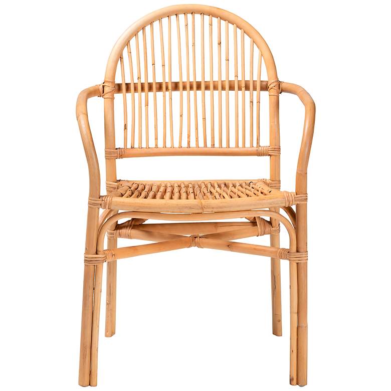 Image 5 Baxton Studio Tugera Natural Brown Dining Chair more views