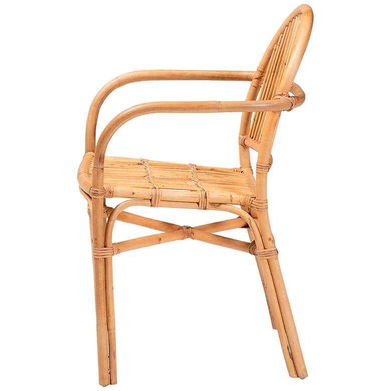 Image 6 Baxton Studio Tugera Natural Brown Dining Chair more views