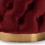 3_Baxton Studio Valeria Burgundy Red Velvet Tufted Ottoman more views