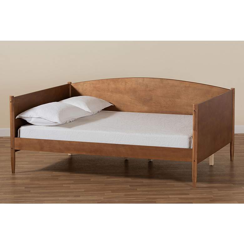 Image 7 Baxton Studio Veles Ash Walnut Full Size Daybed more views