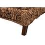 4_Baxton Studio Vevina Dark Brown Seagrass Wood Arm Chair more views