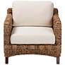 6_Baxton Studio Vevina Dark Brown Seagrass Wood Arm Chair more views
