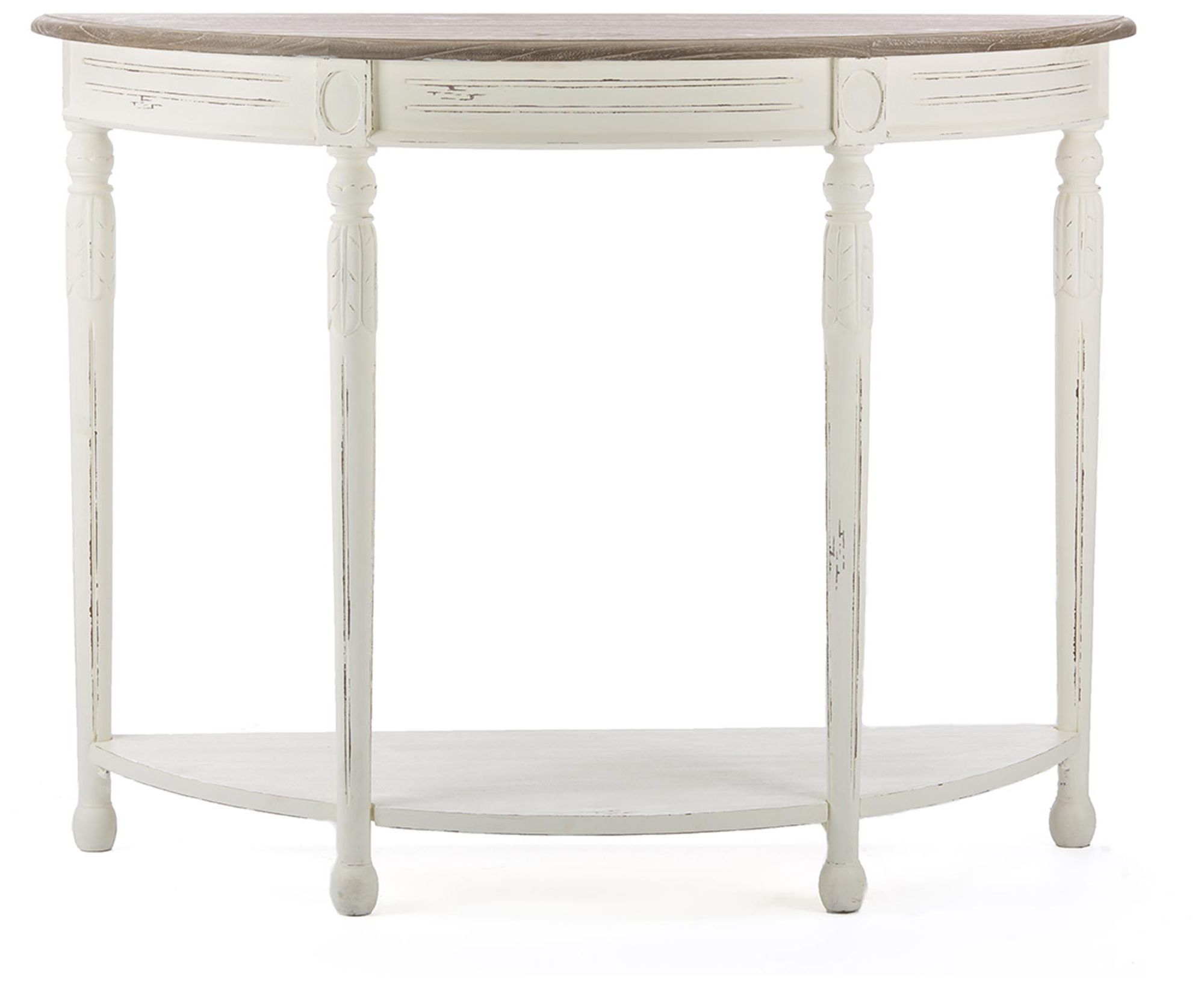Image 3 Baxton Studio Vologne Traditional White Wood French Console Table more views