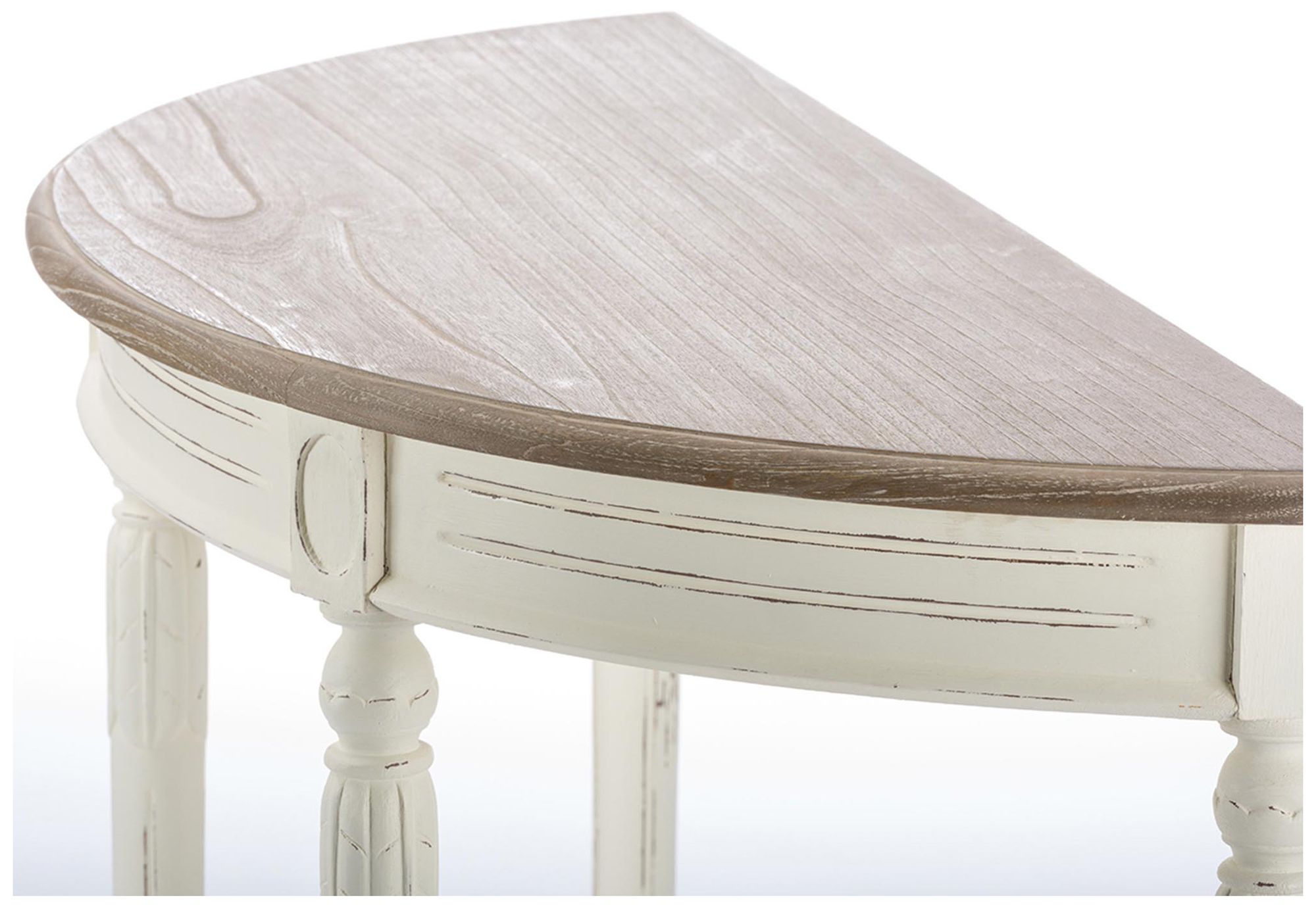 Image 4 Baxton Studio Vologne Traditional White Wood French Console Table more views