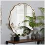 Thumbnail1 of Baxton Studio Weston Antique Goldleaf Finished Wood Accent Wall Mirror