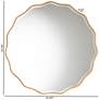 Thumbnail4 of Baxton Studio Weston Antique Goldleaf Finished Wood Accent Wall Mirror more views