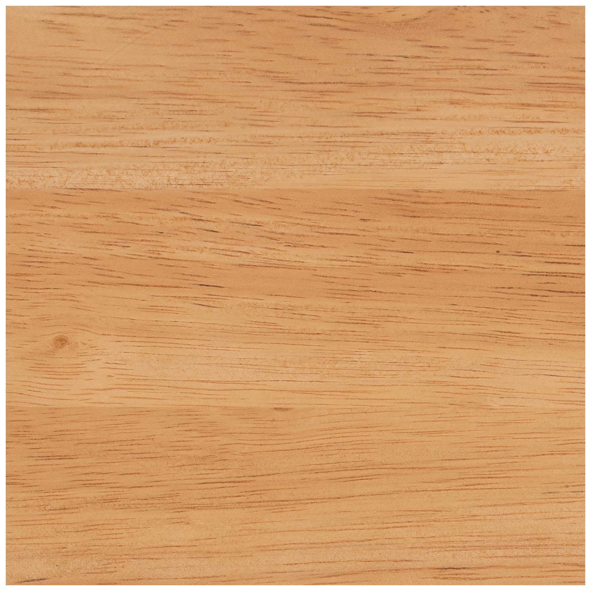 Baxton Studio Wrenley Japandi Oak Brown Wood Queen Bed with Antique Rattan