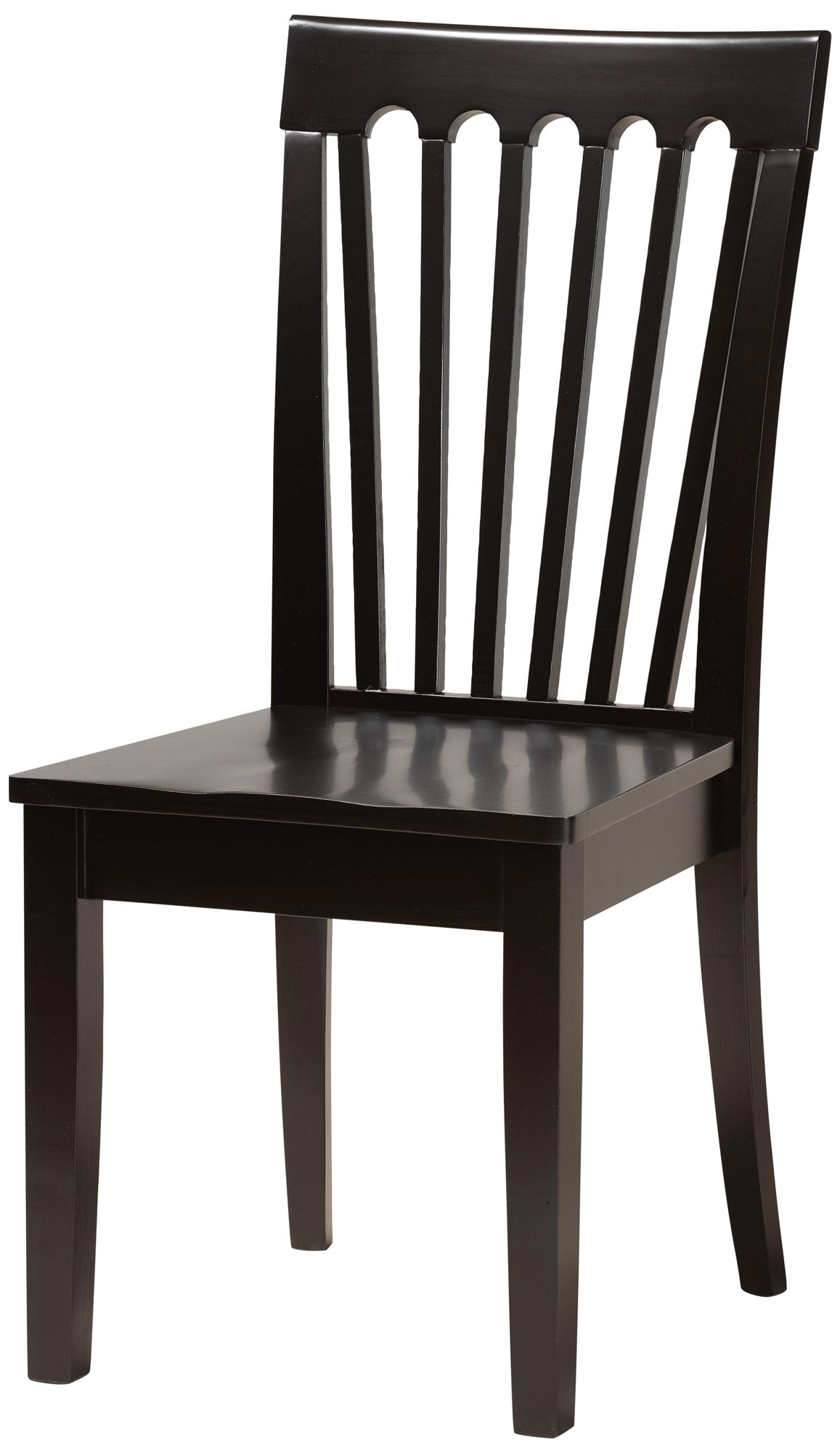 Image 6 Baxton Studio Zala Dark Brown Wood 5-Piece Dining Set more views