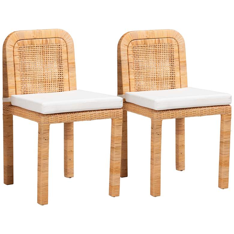 Image 2 Baxton Studio Zariah 2-Piece Dining Chair Set