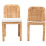 6_Baxton Studio Zariah 2-Piece Dining Chair Set more views