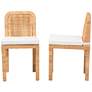 7_Baxton Studio Zariah 2-Piece Dining Chair Set more views