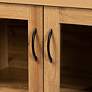 3_Baxton Studio Zentra 31 1/2"W Oak Brown 2-Door Shoe Cabinet more views