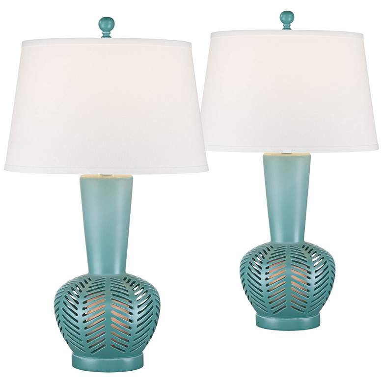 Image 1 Bay Boca Night Light Table Lamps Set of 2