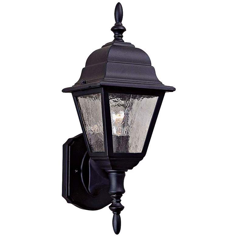Image 1 Bay Hill Collection 15 3/4 inch High Black Finish Wall Light