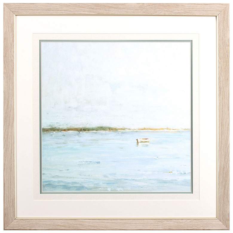 Image 1 Bay Scene I 27"W x 27"H Framed Art