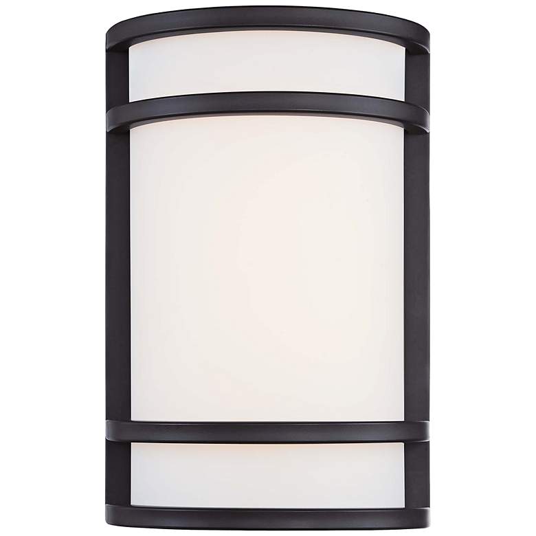 Image 1 Bay View 12" High Oil-Rubbed Bronze Outdoor Wall Light