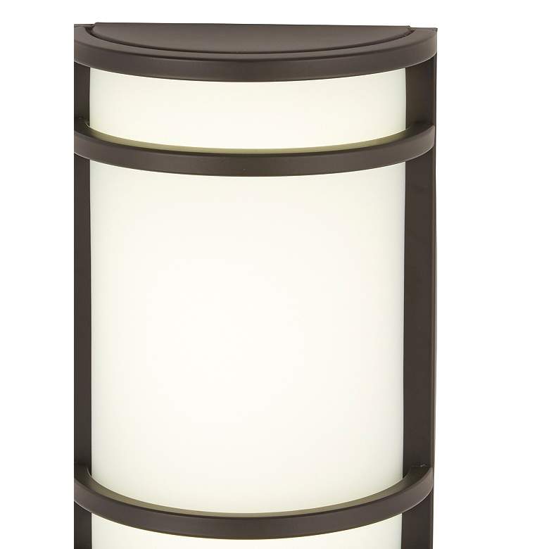 Image 2 Bay View 12" High Oil-Rubbed Bronze Outdoor Wall Light more views