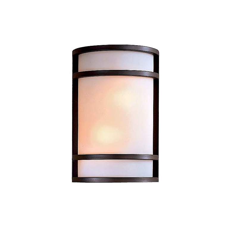 Image 1 Bay View Bronze 12" High Outdoor Wall Light