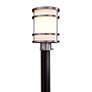 Bay View Collection 12 1/4" High Steel Post Light