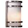 Bay View Stainless 9 1/2" Outdoor Light