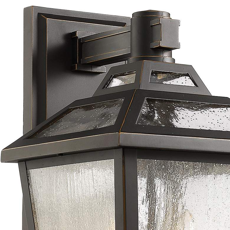 Image 3 Bayland 16 3/4 inch High Oil-Rubbed Bronze Outdoor Wall Light more views
