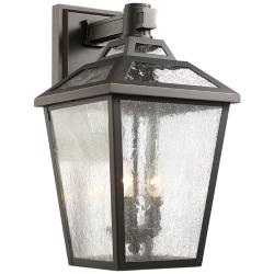 Bayland 20 1/4&quot; High Oil-Rubbed Bronze Outdoor Wall Light