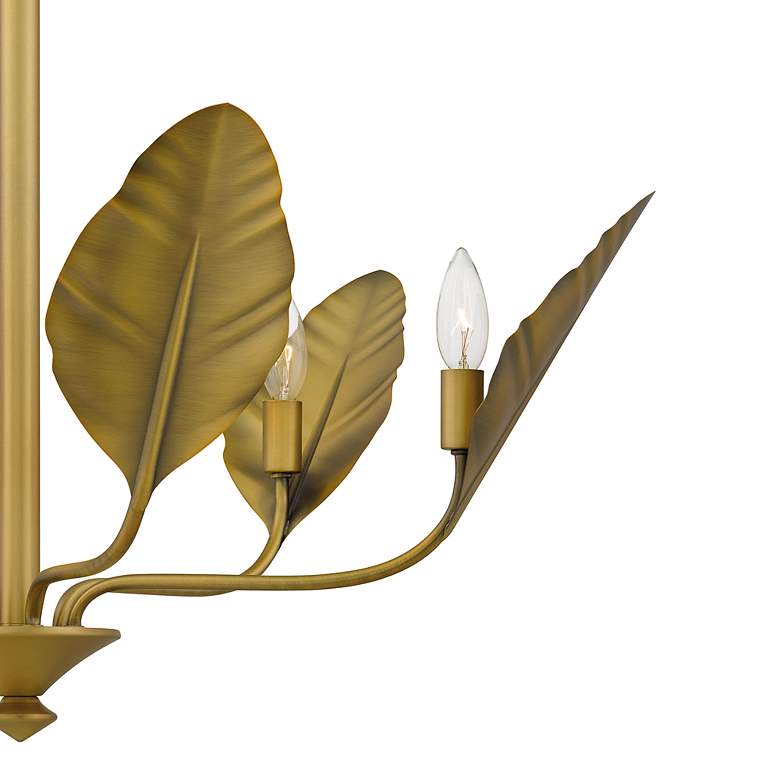 Image 6 Bayley 6-Light Aged Brass Chandelier more views