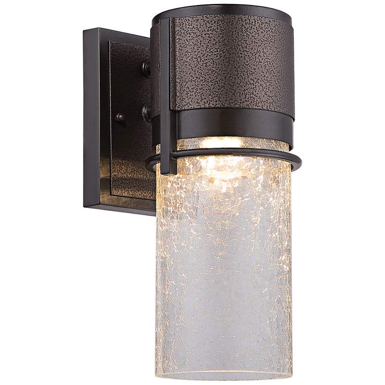 Image 2 Baylor 16 1/2"H Two Tone Bronze LED Outdoor Wall Lantern