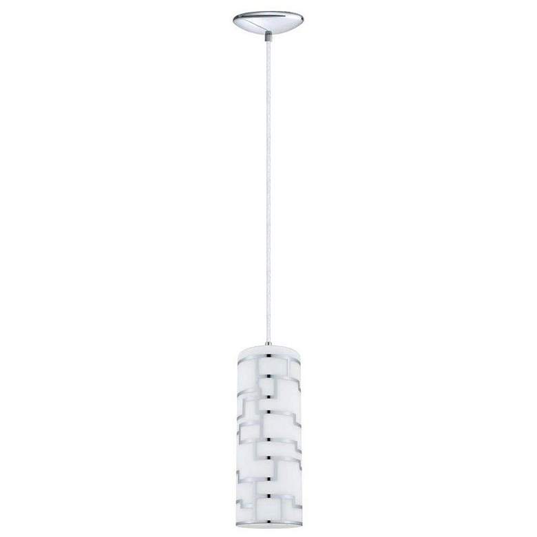 Image 1 Bayman 5" Wide Chrome Mini Pendant
