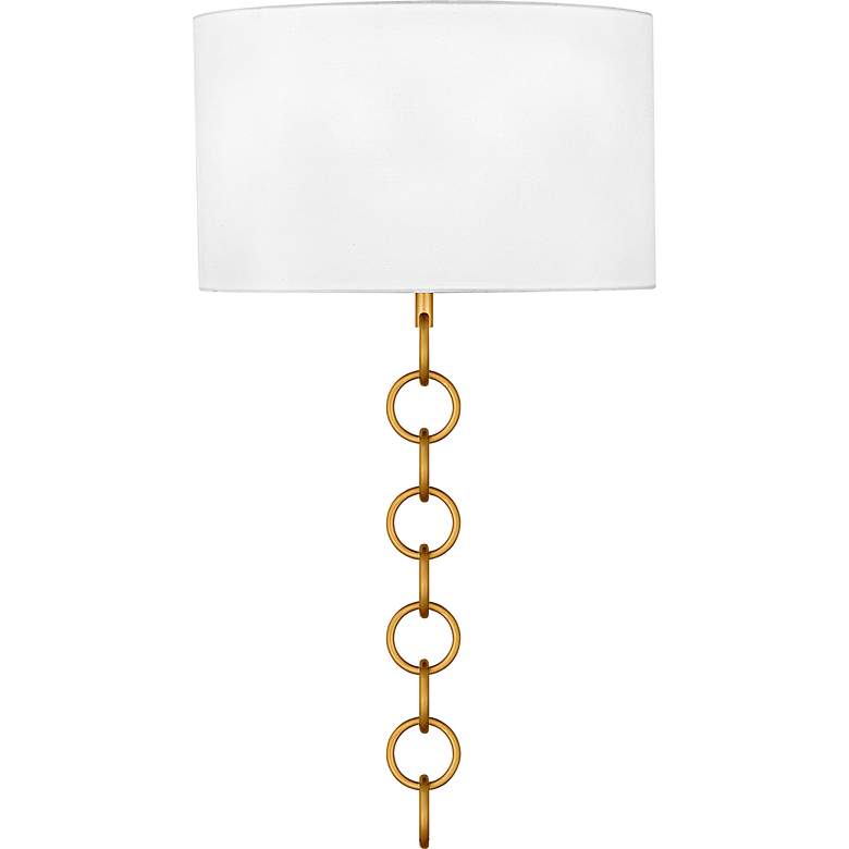 Image 3 Baynes 2-Light Brushed Gold Wall Sconce more views