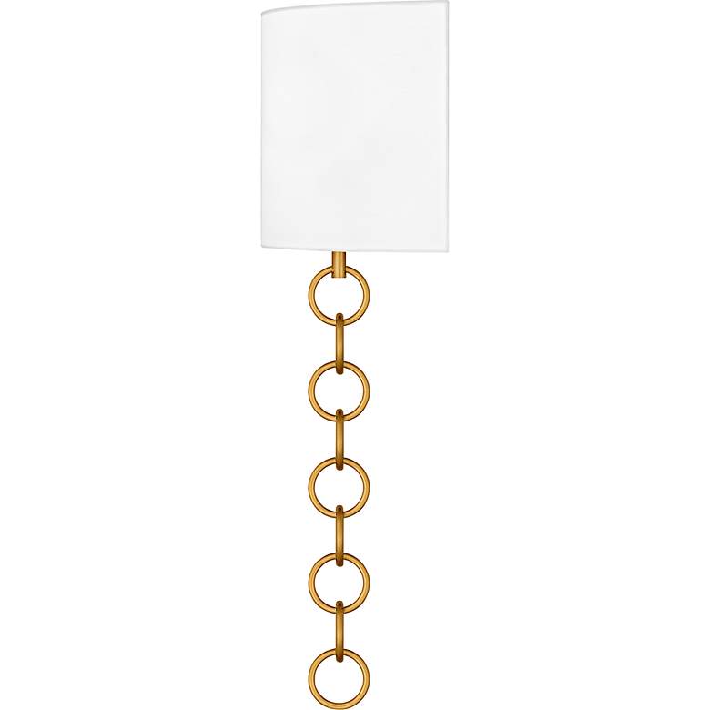 Image 4 Baynes 2-Light Brushed Gold Wall Sconce more views
