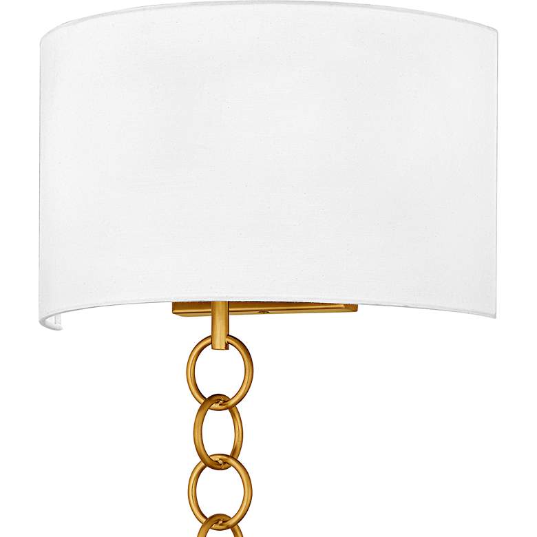 Image 5 Baynes 2-Light Brushed Gold Wall Sconce more views