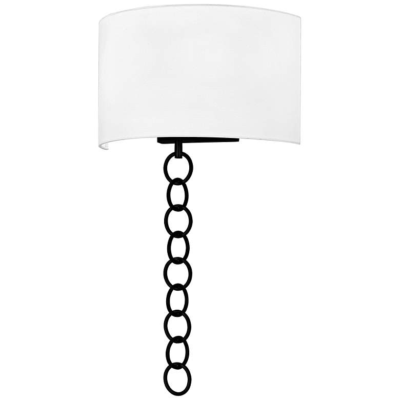 Image 1 Baynes 2-Light Matte Black Wall Sconce