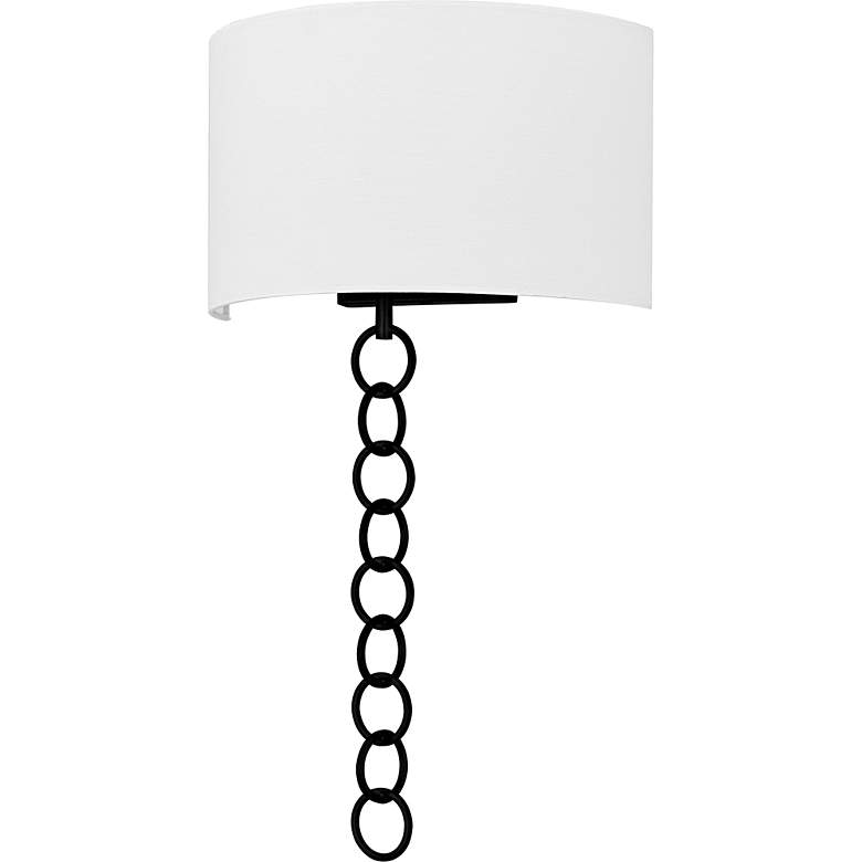 Image 2 Baynes 2-Light Matte Black Wall Sconce more views