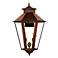 Bayou Street 25 1/2" High Antique Copper 2-Light Outdoor Wall Light