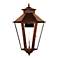 Bayou Street 25 1/2"H Antique Copper Gas Lantern Outdoor Wall Light