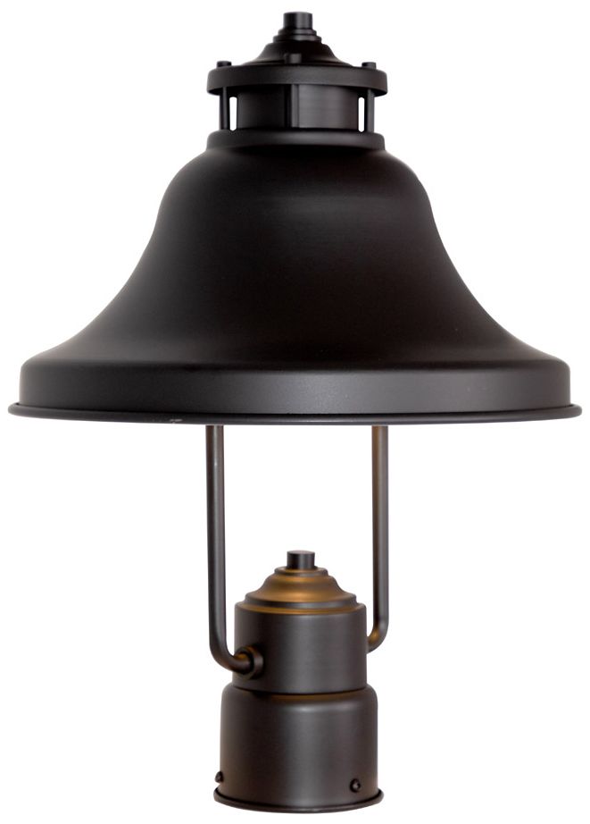 Image 4 Bayport Collection 15 1/4" High Dark Sky Outdoor Post Light more views