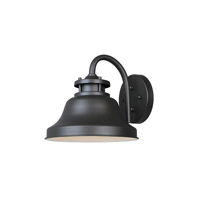 Image 2 Bayport Collection Dark Sky 8 1/2" High Outdoor Wall Light