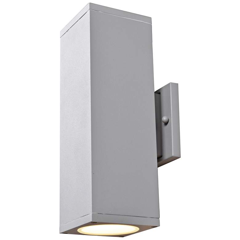 Image 1 Bayside 12 inch High Satin LED Outdoor Wall Light